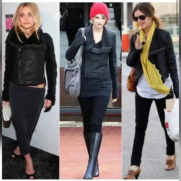 VEDA
Women's Max Classic Smooth Jacket Black Plain Pattern - Picture 2 of 14